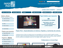 Tablet Screenshot of paperprat.com